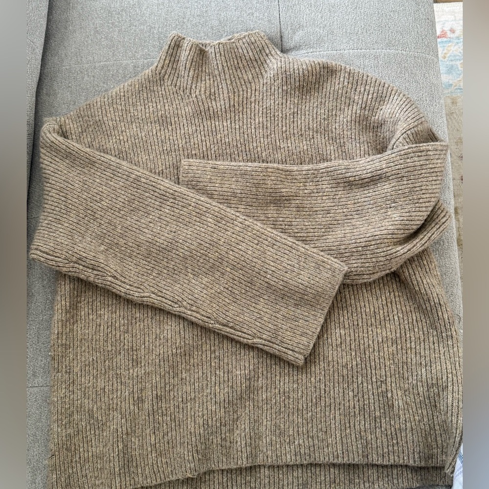 Abercrombie & Fitch Brown Turtleneck Sweater